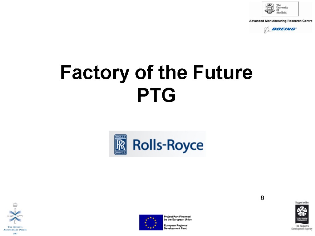 Factory of the Future PTG 8